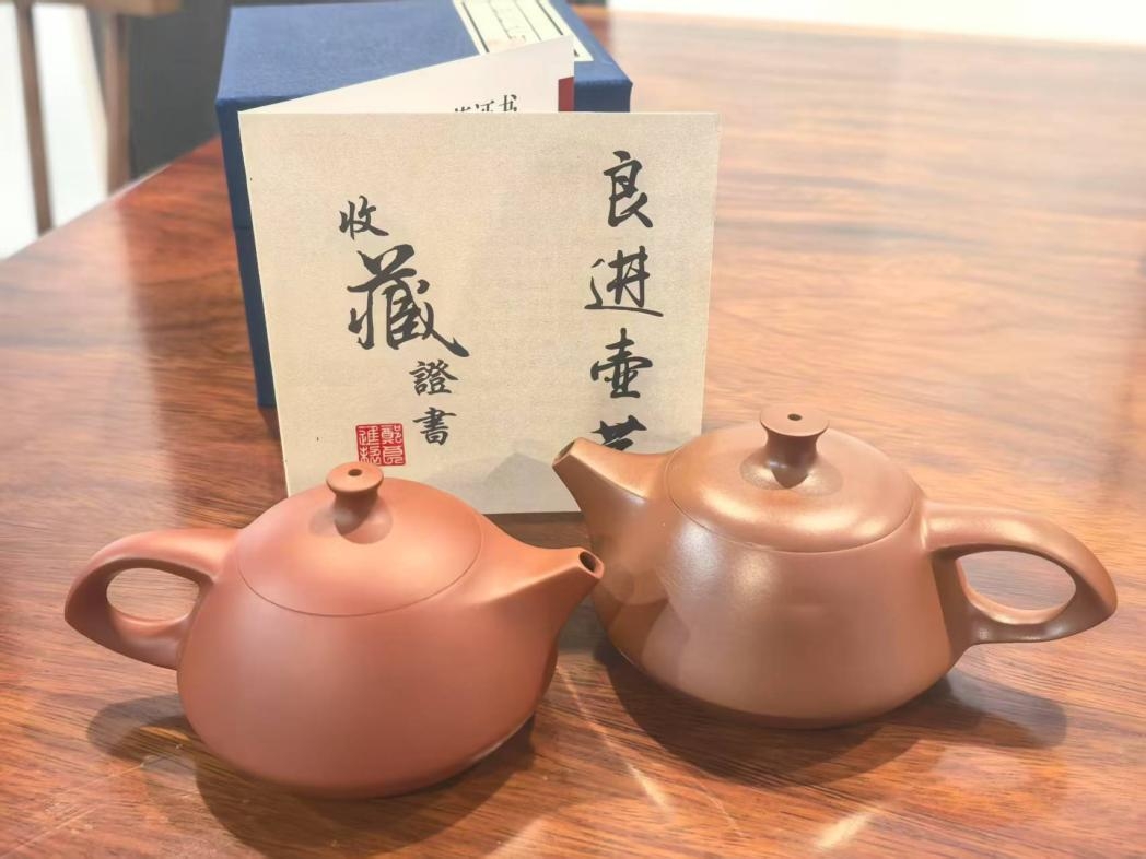 非遗传承人 郑良进先生 潮州枫溪手拉朱泥壶